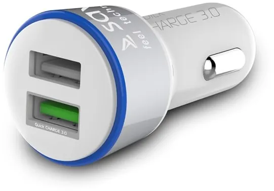 Savio Car Quick Charge charger Savio SA-06/W 3.0A, 2xUSB