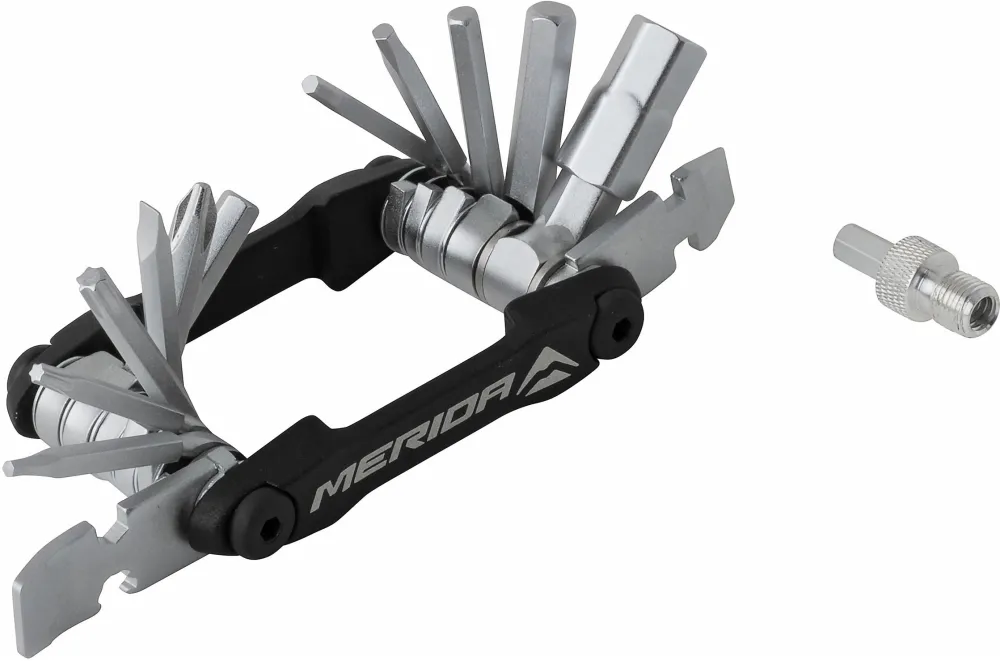 Merida - multitool - 18-in-1 - 135g - negru