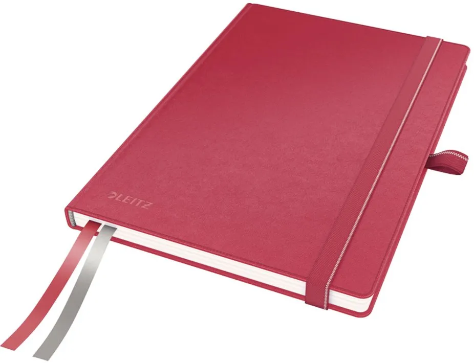 Caiet de birou Leitz Complete, A5, dictando, rosu