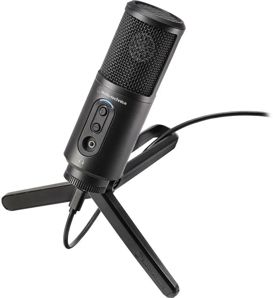 Microfon Audio Technica ATR2500x-USB Condensator, Negru