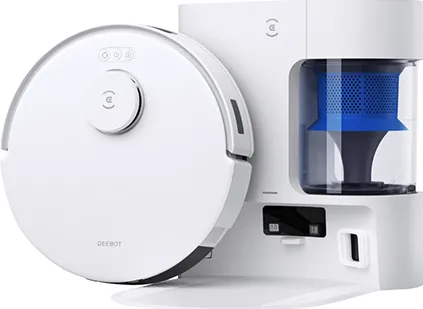 Aspirator robot DEEBOT N20 PLUS White Ecovacs8000Pa, True Mapping, OZMO Mopping System