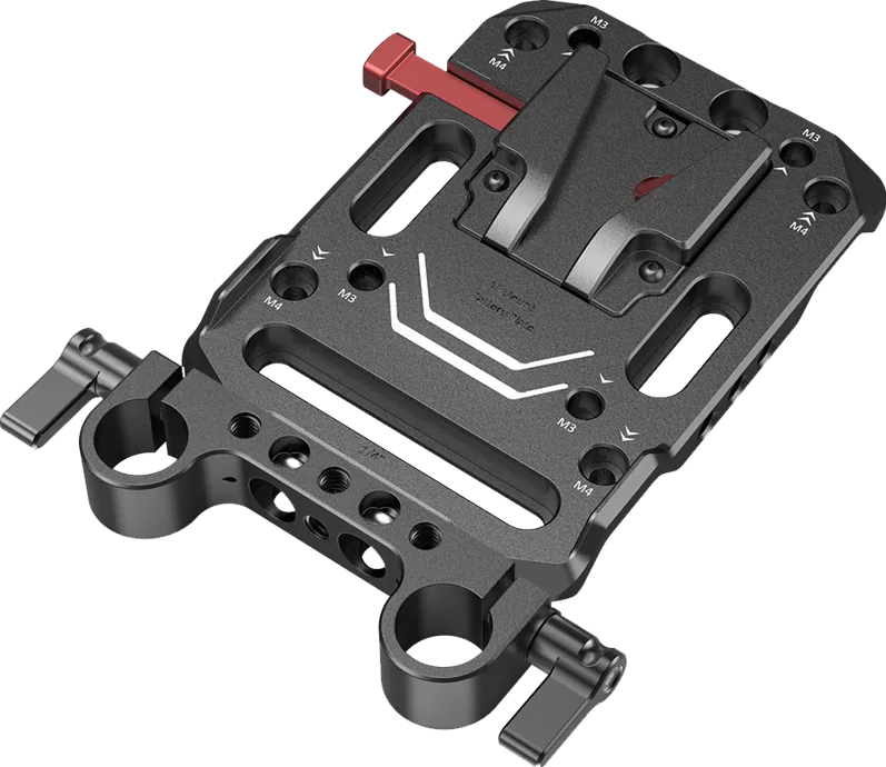 SmallRig 3016 Battery Plate V-Mount w Rod Clamp