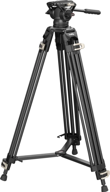 SmallRig 3751 Video Tripod Heavy-Duty with Fluid Head AD-01