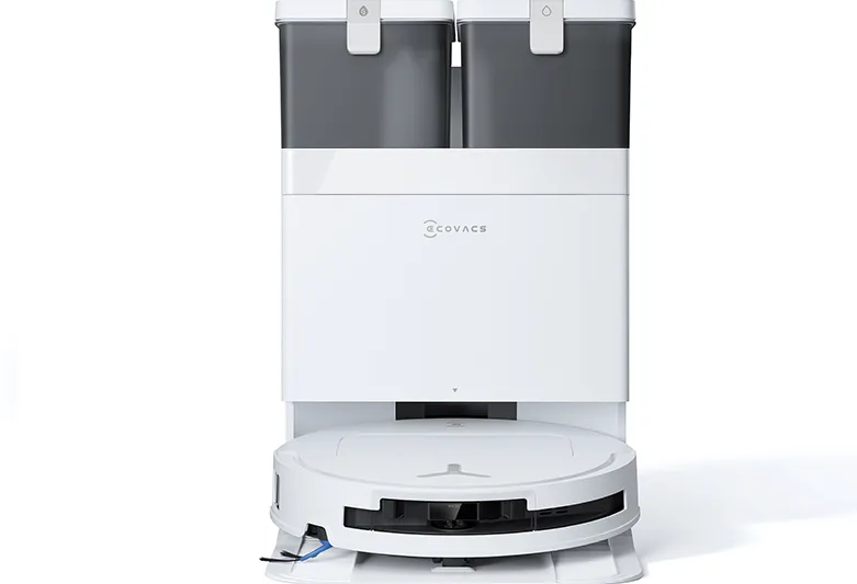 Ecovacs Aspirator robot DEEBOT T50 OMNI G3 White Ecovacs25000Pa, TruEdge 2.0, TruEdge 2.0, OZMO Turbo, WH