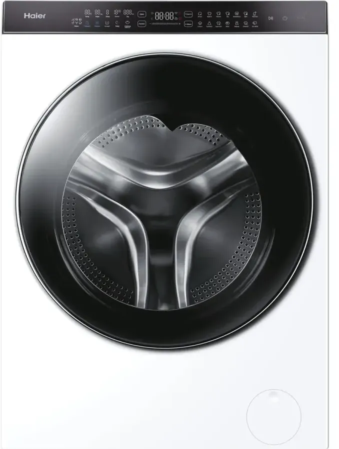 Haier Masina de spalat rufe cu uscator Slim Haier, 10 kg spalare, 6 kg uscare, Clasa A, 1400 RPM, Motor Direct Motion, Wi-Fi, Dual Spray, Smart Dosing, Alb