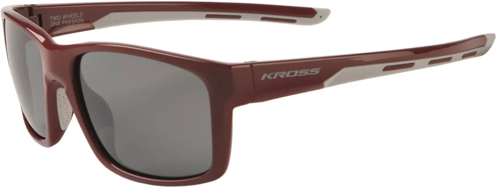 Kross - ochelari ciclism - Podium 2.0 - dark red