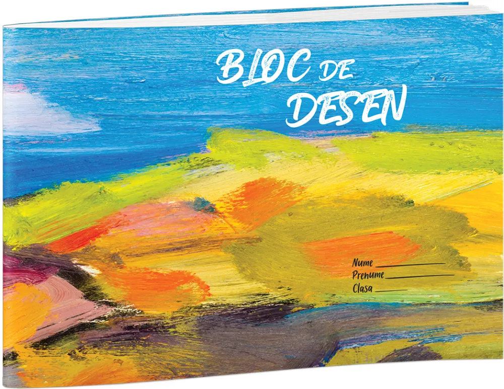 Bloc desen lipit RTC, A3, 24 file, 120g