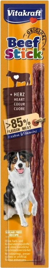 VITAKRAFT Beef Stick Beef hearts - dog treat - 12g