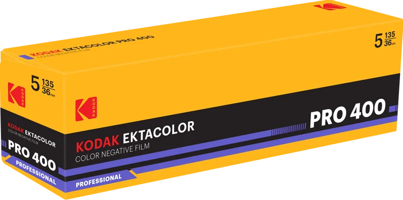 Eastman Kodak Ektacolor Pro 400 135-36 exp 5-R