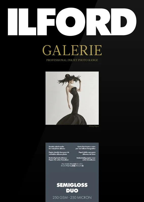 Ilford Galerie Semi Gloss Duo 250g A4 100 Sheets