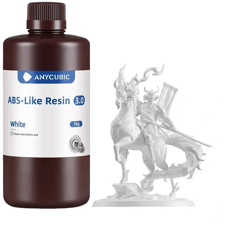 Rășină ANYCUBIC de tip ABS 3.0 (albă)