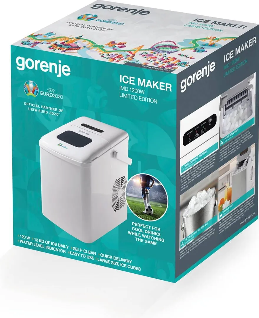 GORENJE Ice cube maker IMD1200W Capacity 1.8 L White