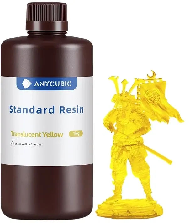 Rășină ANYCUBIC Standard (galben transparent)