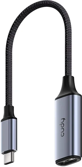 Cudy UH401 USB graphics adapter Grey, Silver