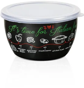 Recipient 1.7l cu capac Italian Food Metalacemail/16cm/1.7l