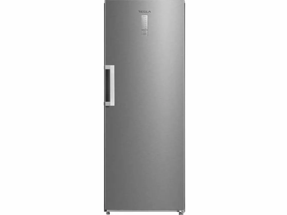 Frigider cu 1 usa Tesla RS3600FMX, 362L, E, H185, Total No Frost, display ext, LED, usa rever, Inox