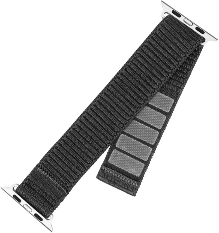 FIXED Nylon Sporty Strap for Apple Watch Ultra 49mm, dark gray