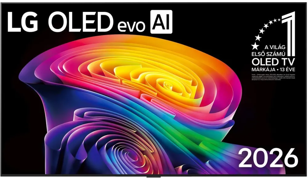 LG OLED evo AI OLED55C61LA TV 139.7 cm (55") 4K Ultra HD Smart TV Wi-Fi Black