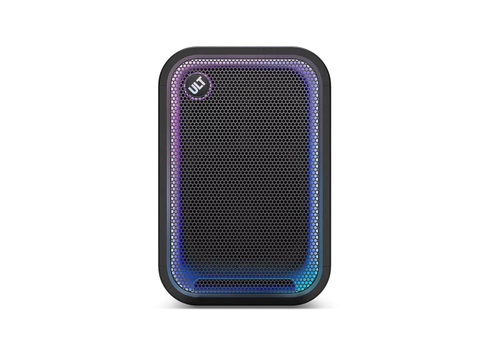 Sistem audio Sony ULT TOWER 5, 300W, Bluetooth, USB, ULT Power Sound, Sound Field Optimisation, Party Chain by Auracast, IPX4, Autonomie Baterie 20 ore, Negru
