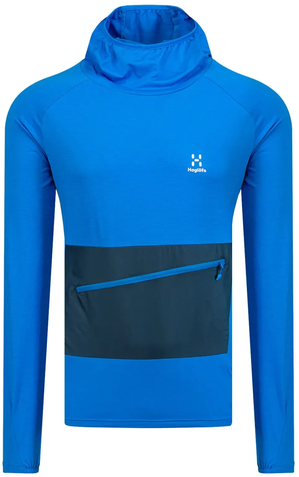 Haglofs - hanorac cu gluga - MIRRE MID TOP - nordic blue - XL
