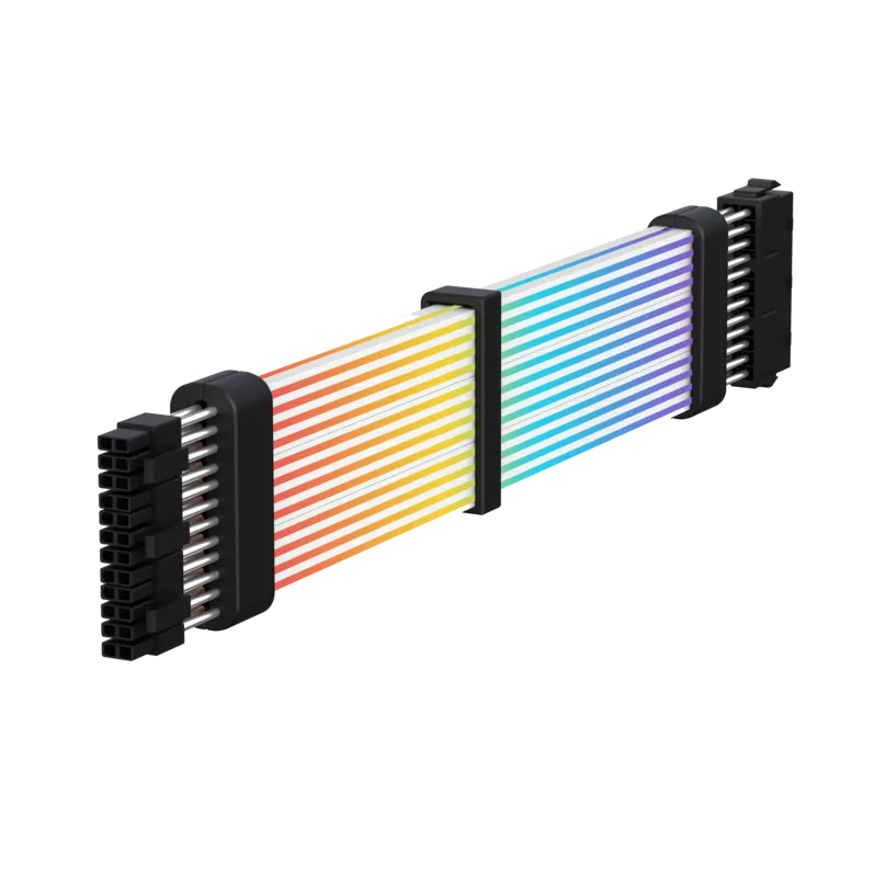 Gamemax Prelungitor alimentare VGA 3x8 Pini ARGB Black