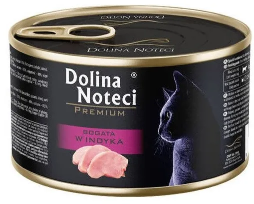 DOLINA NOTECI Premium Rich in turkey - wet cat food - 185g