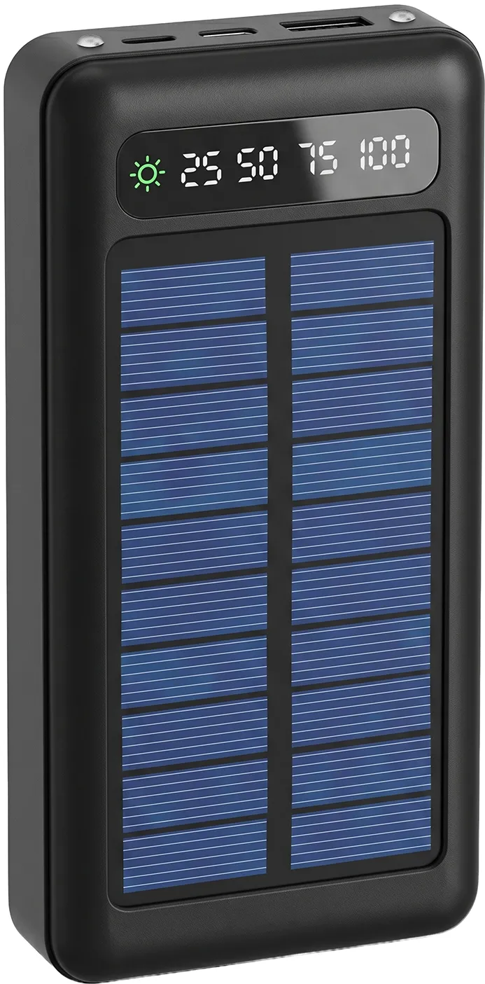 Setty solar power bank SLR-120 20000 mAh black