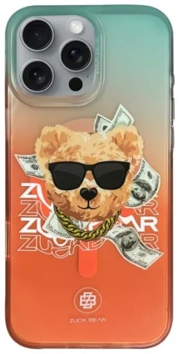 Nakładka Zuck Bear Harold Magsafe do Iphone 16 orange TTT