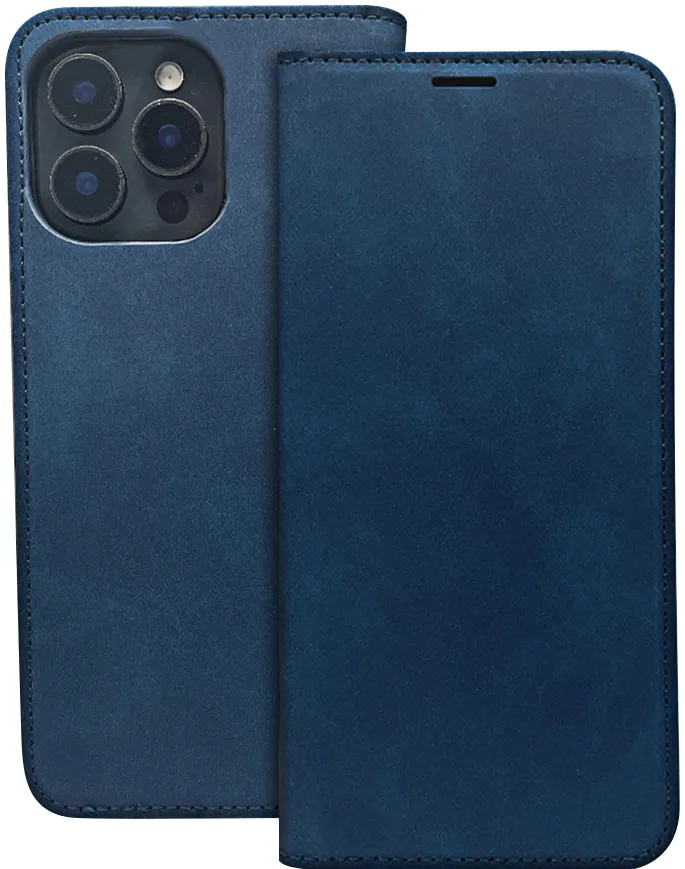 Smart Suede case for Xiaomi Redmi Note 15 Pro 5G (EU) navy blue