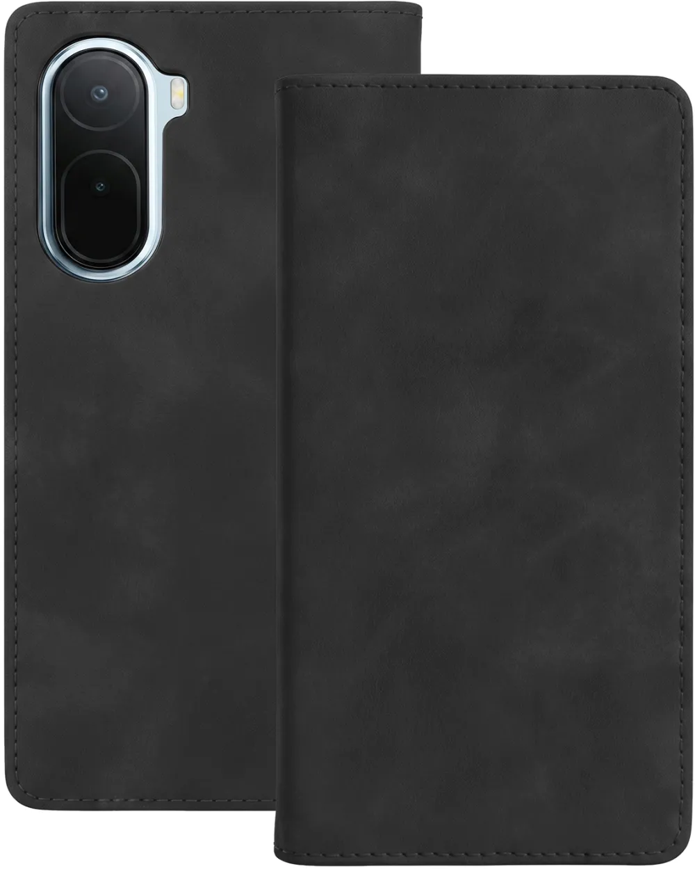 Smart Suede case for Xiaomi Redmi A7 Pro 4G / Redmi A7 Pro 5G black