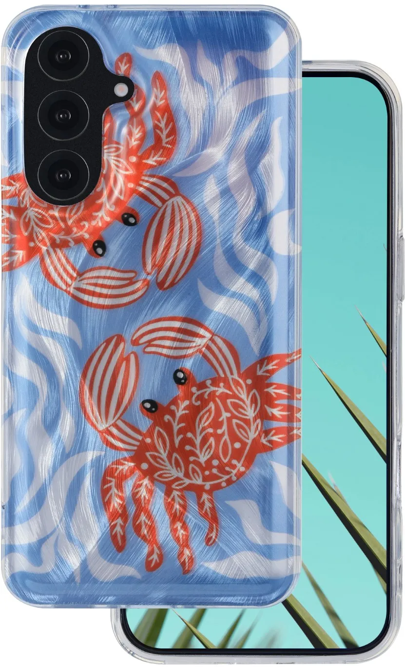 Ultra Trendy Summer case for Samsung Galaxy A17 4G / A17 5G crab