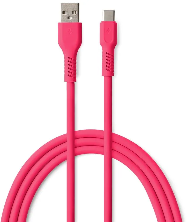 COLORUM cable USB-A - USB-C 1,8m 3A CK60-AC-02 xMagenta