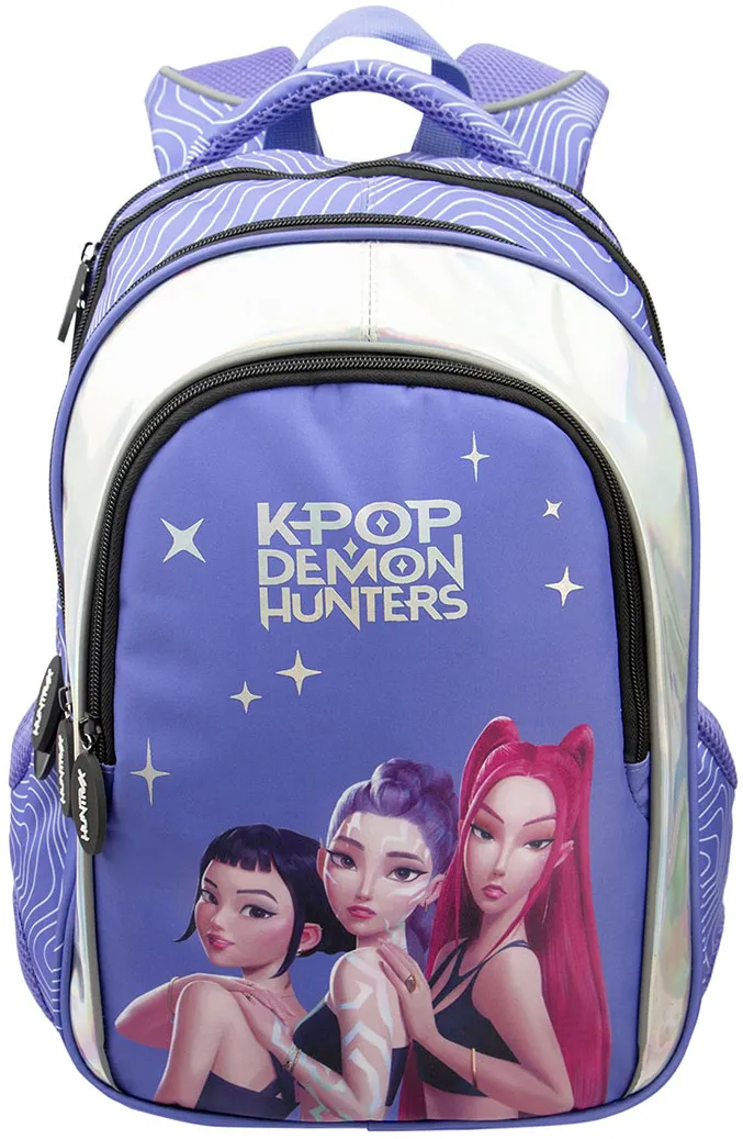 Ghiozdan K-Pop Demon Hunters BPL-58, 4 compartimente, 22 l, violet