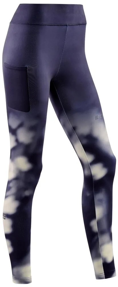 CEP - colanti - bloom tights running - blue | white - L