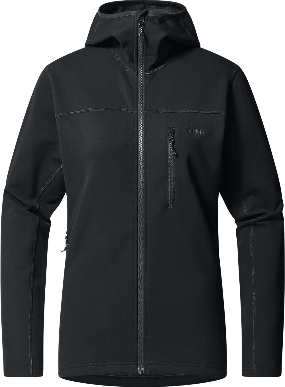Haglofs - geaca dama - Rosson Mid Hood Women - Black - S
