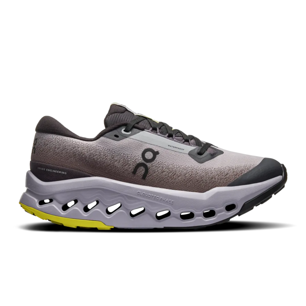 On - pantofi alergare trail - Cloudsurfer Trail 2 WP - Black | Lilac - 37