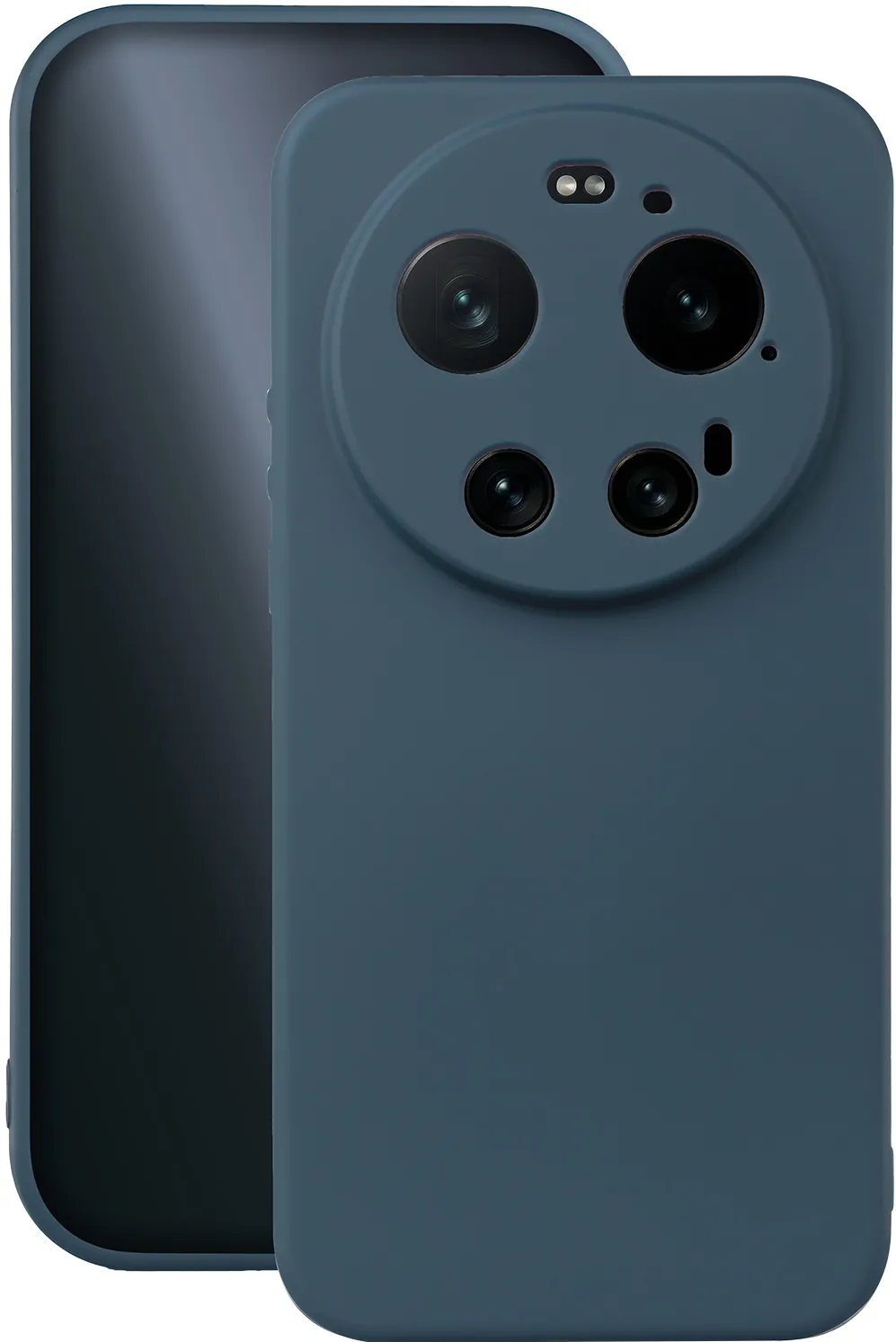 Silicon case for Xiaomi 17 Ultra dark blue
