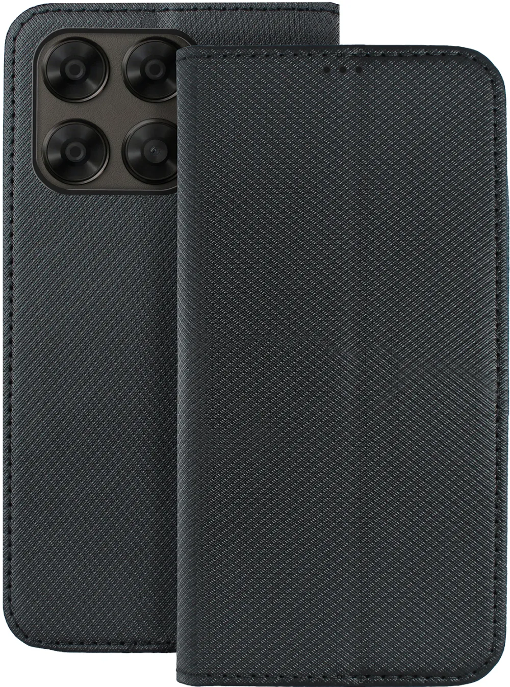 Smart Magnet case for Motorola Moto G67 5G / G77 5G / G87 5G black