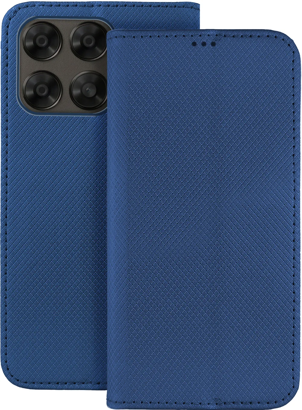 Smart Magnet case for Motorola Moto G67 5G / G77 5G / G87 5G navy blue