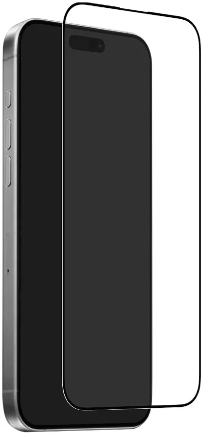 Puro Frame Tempered Glass for iPhone 17 Pro with Applicator and Black Frame