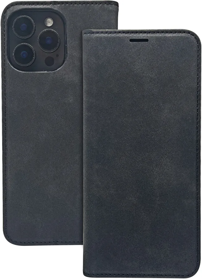 Smart Suede case for iPhone 16 6,1" black