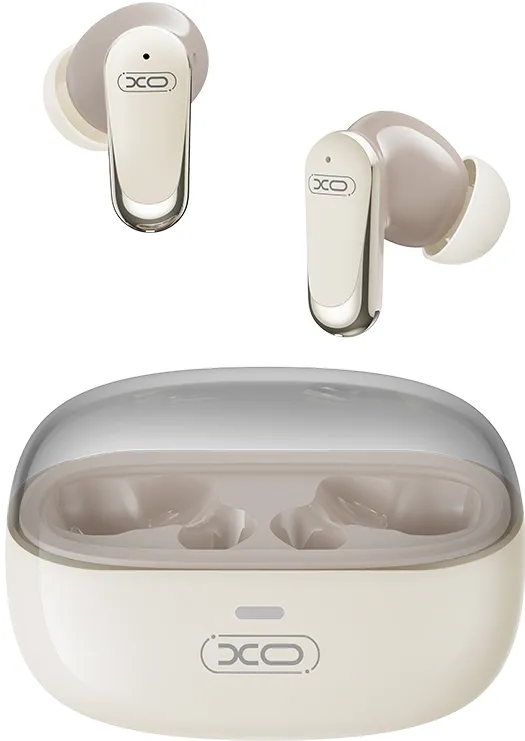 XO Bluetooth earphones G42 TWS beige ANC + ENC