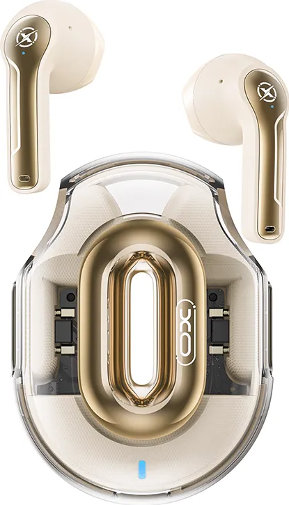 XO Bluetooth earphones X43 TWS beige