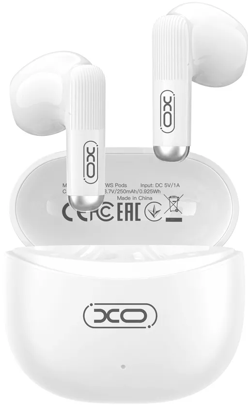 XO Bluetooth earphones G62 TWS white