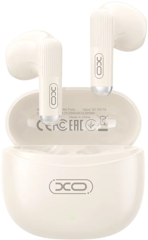 XO Bluetooth earphones G62 TWS beige