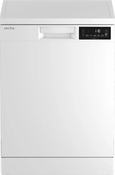 Masina de spalat vase FS Arctic DFN2844, 14 seturi, 8 programe, Clasa C, Motor Silent Inverter, Deschidere automata a usii, Quick&Dry, 60 cm, Alb