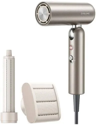 Dreame Uscator de par Pocket Pro AHD51, 1300 W, 110.000 rpm, 70m/s, 5 trepte temperatura, 2 viteze, Functie ionica (Auriu)