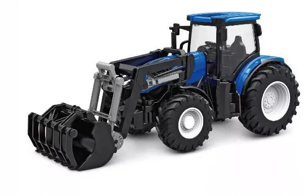 Masina AMEWI Tractor cu Incarcare Frontala LiIon 500mAh Albastru/6+