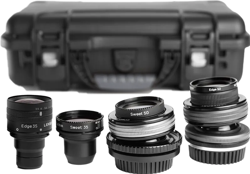 Obiectiv Lensbaby Movie Makers Kit III w/ PL mount and Canon EF mount