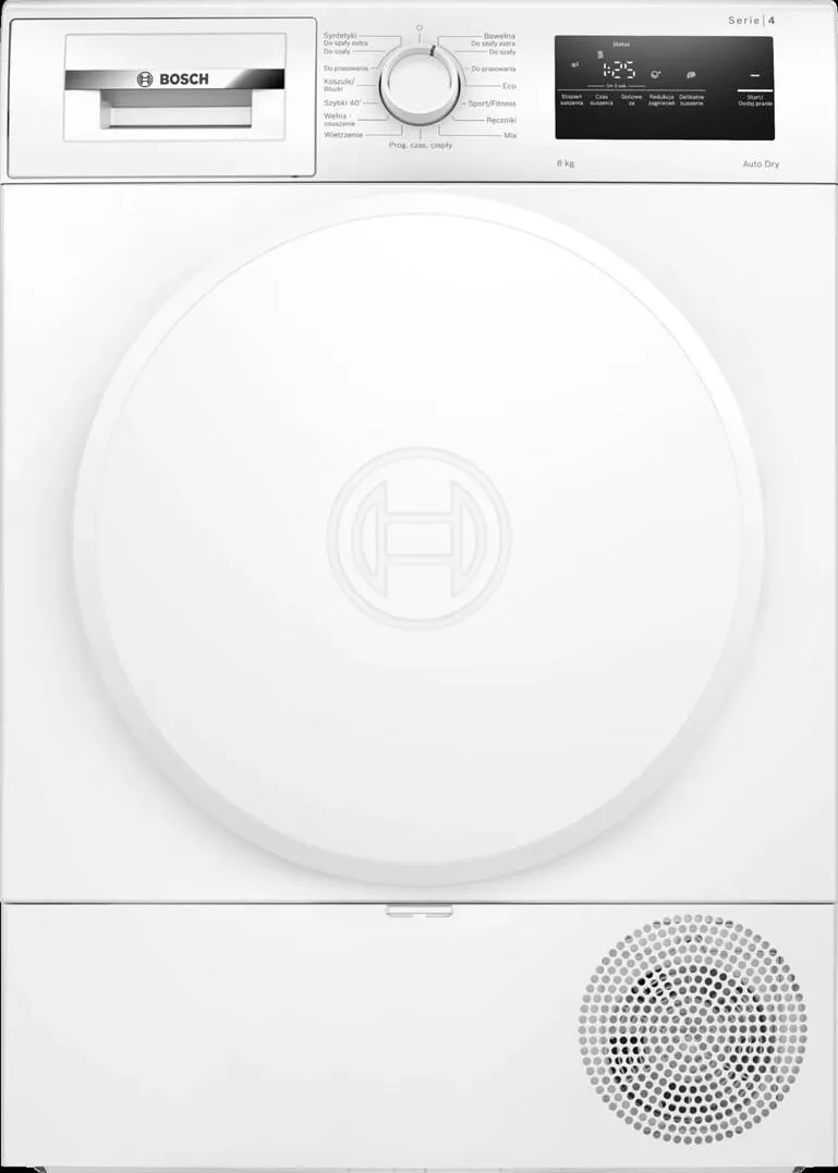 BOSCH Uscator de rufe WTH83277PL, 8 kg